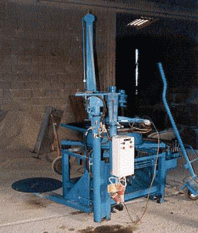 concrete distance ring production machine