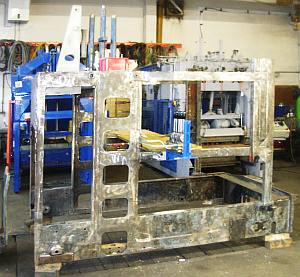 sandblasted for renewing