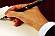 write us logo hand pen